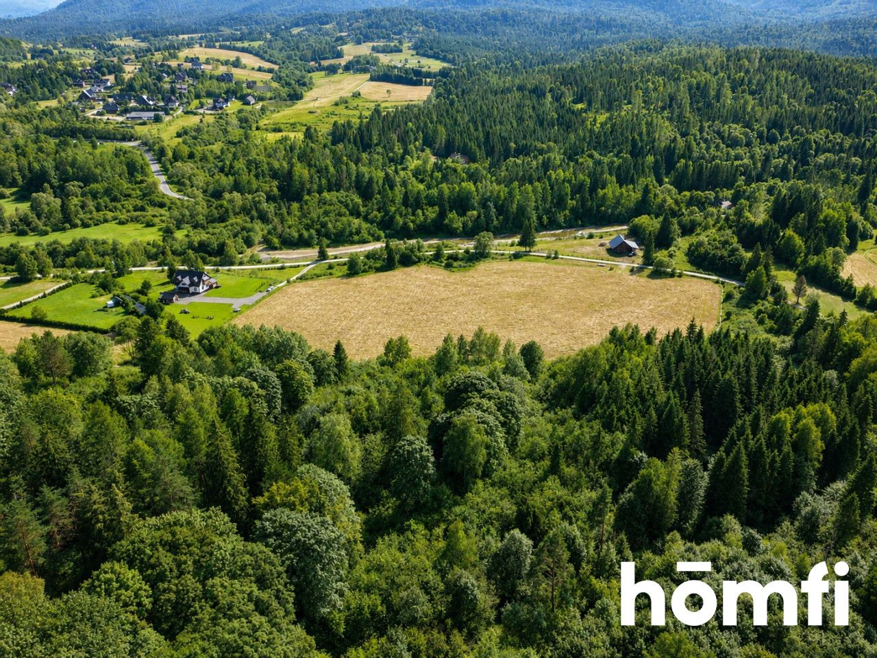 Smerek – 6.17 ha with Investment Potential! - Plot - Sale - Leski, Cisna / Smerek
