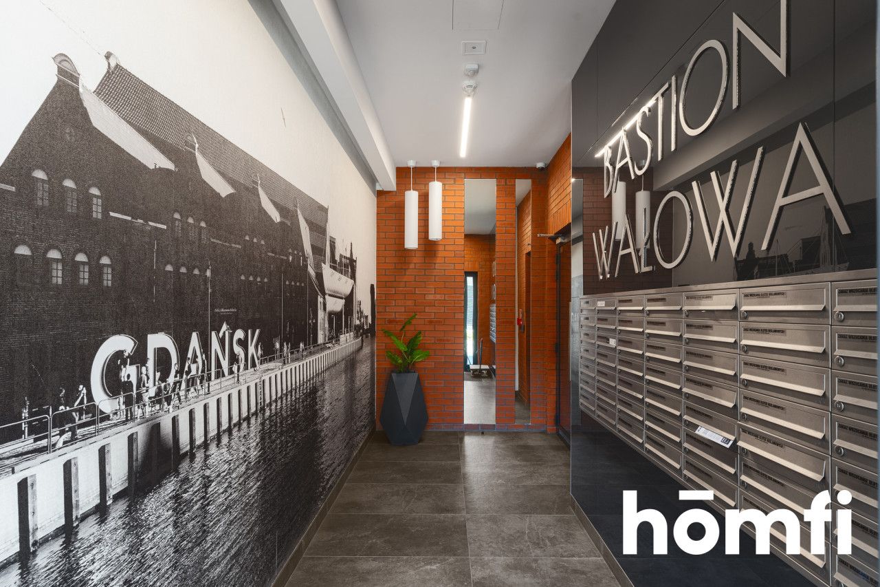 modern 2-room Bastion Wałowa, garage, balcony - Apartment - Rent - Gdańsk, Śródmieście
