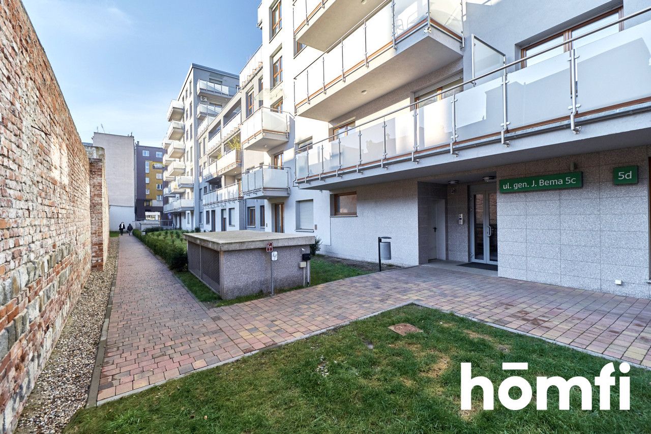 2-room 48m2 with a terrace / Centrum / Bema - Apartment - Rent - Wrocław, Śródmieście