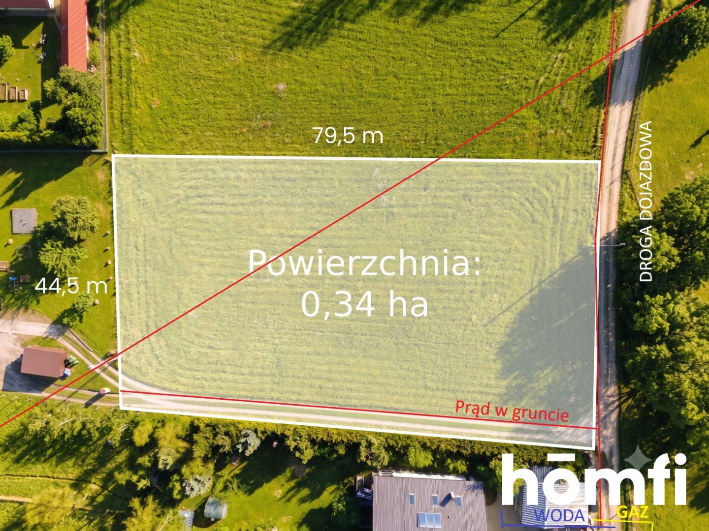 34 ARY - PAWLIKOWICE (WIELICZKA) | MPZP | MEDIA - Działka - Sprzedaż - Wielicki, Wieliczka / Pawlikowice