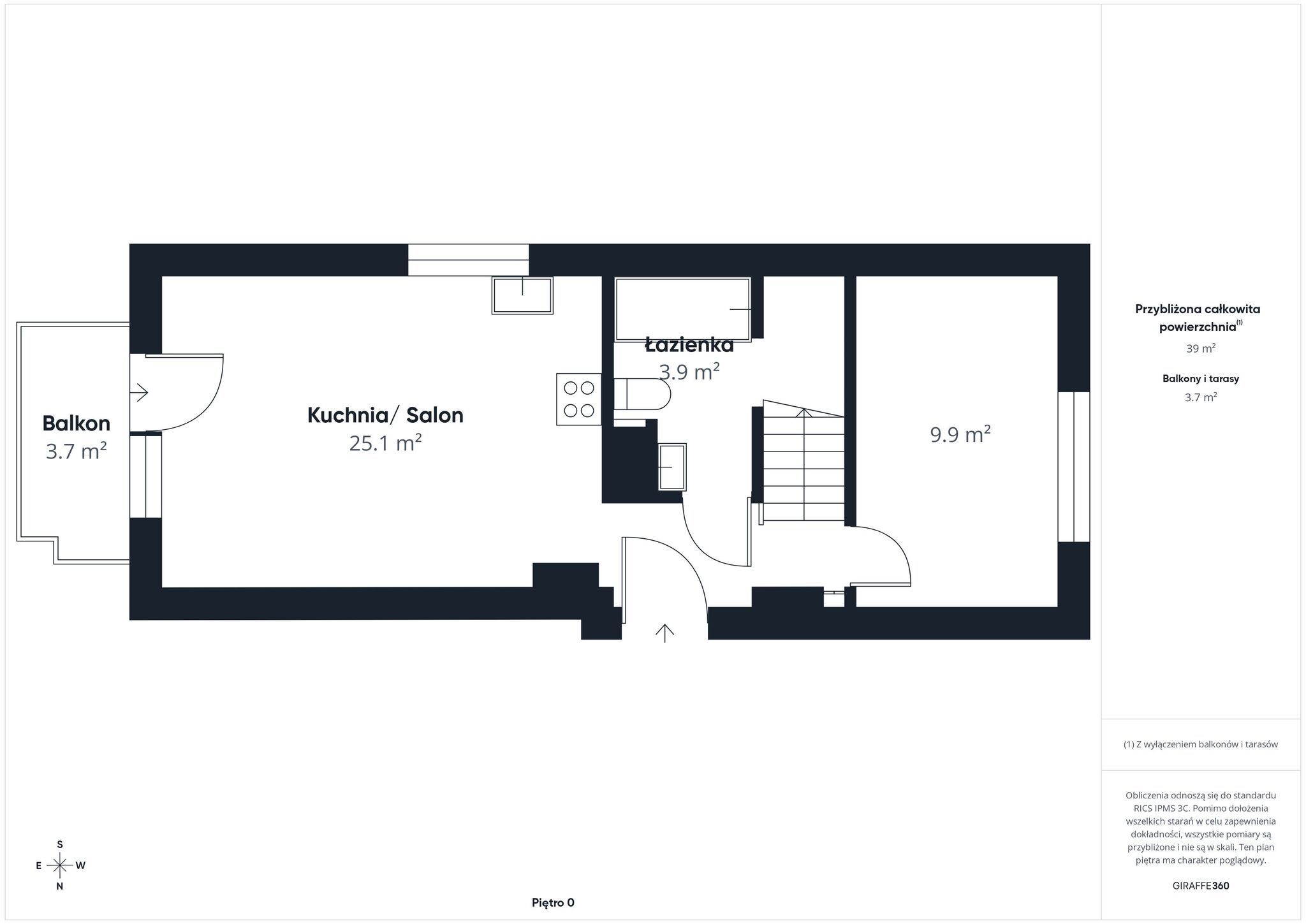 Two-Level Apartment 75 m² | Parking Included - Apartment - Sale - Tczewski, Tczew / Rokitki