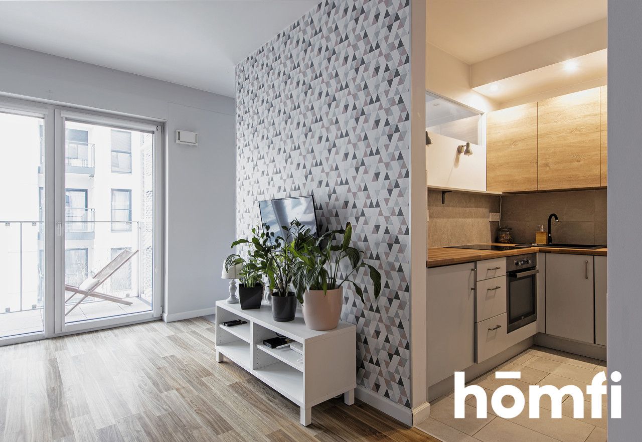 Nicely furnished studio apartment with a separate sleeping area - Apartment - Rent - Poznań, Jeżyce / Jeżyce