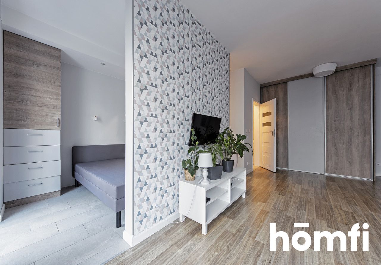 Nicely furnished studio apartment with a separate sleeping area - Apartment - Rent - Poznań, Jeżyce / Jeżyce