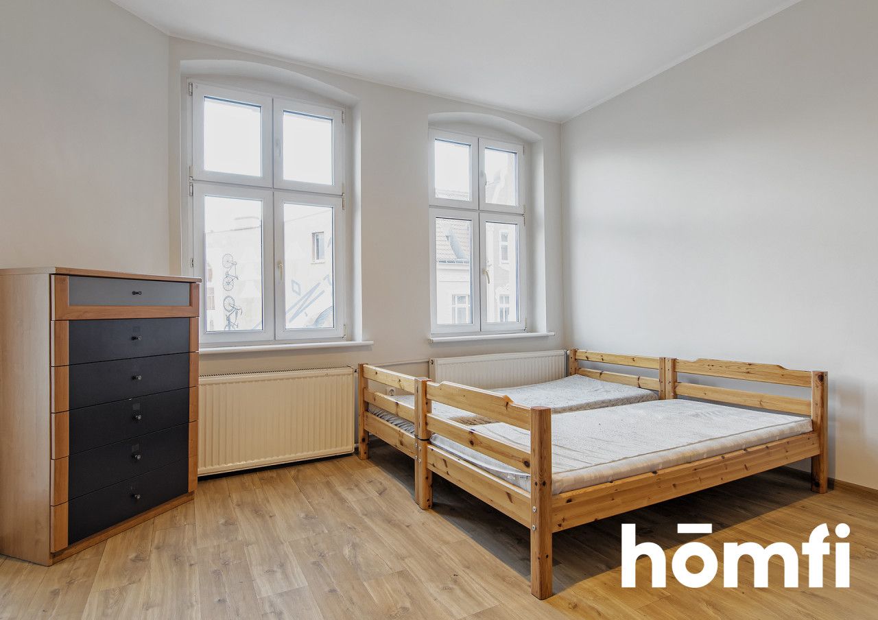 large 3-room apartment in a tenement building - Apartment - Rent - Poznań, Jeżyce / Jeżyce