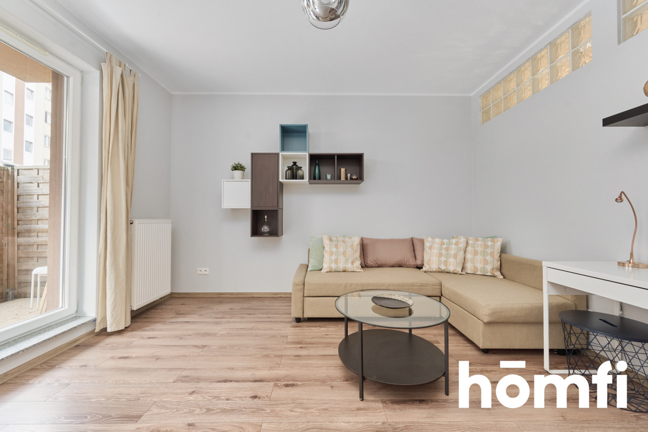2-Room Apartment | 50.5 m² | Terrace | Osiedle Mieszczańskie II | Hubska Street - Apartment - Sale - Wrocław, Krzyki / Huby