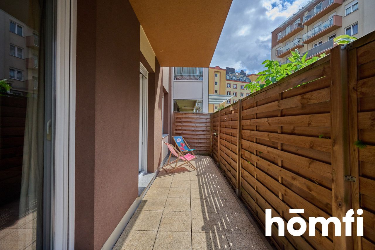 2-Room Apartment | 50.5 m² | Terrace | Osiedle Mieszczańskie II | Hubska Street - Apartment - Sale - Wrocław, Krzyki / Huby