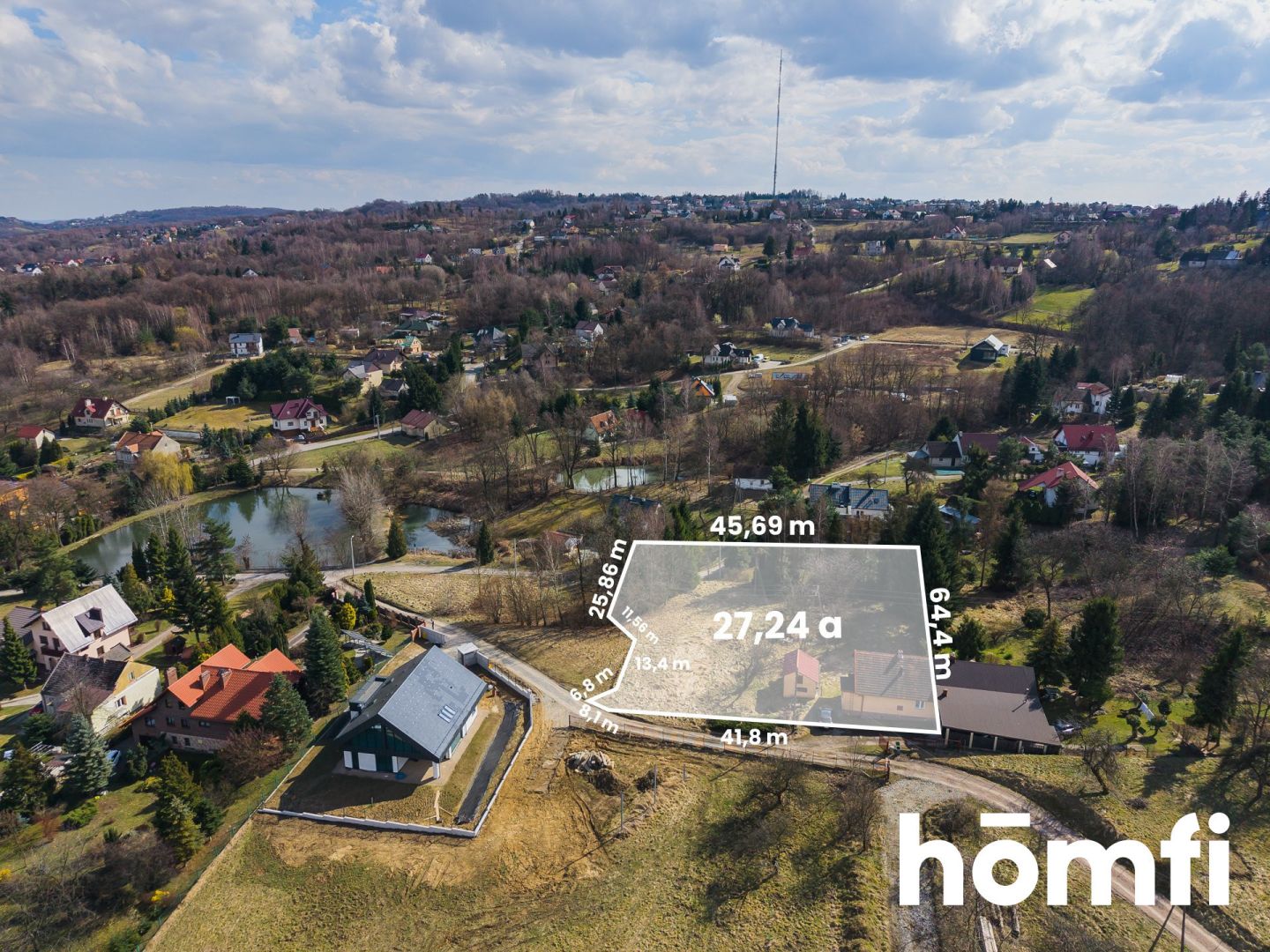 Exceptional 27.24-are Building Plot for a Residence | Lednica Górna | Close to Krakow - Plot - Sale - Wielicki, Wieliczka / Lednica Górna