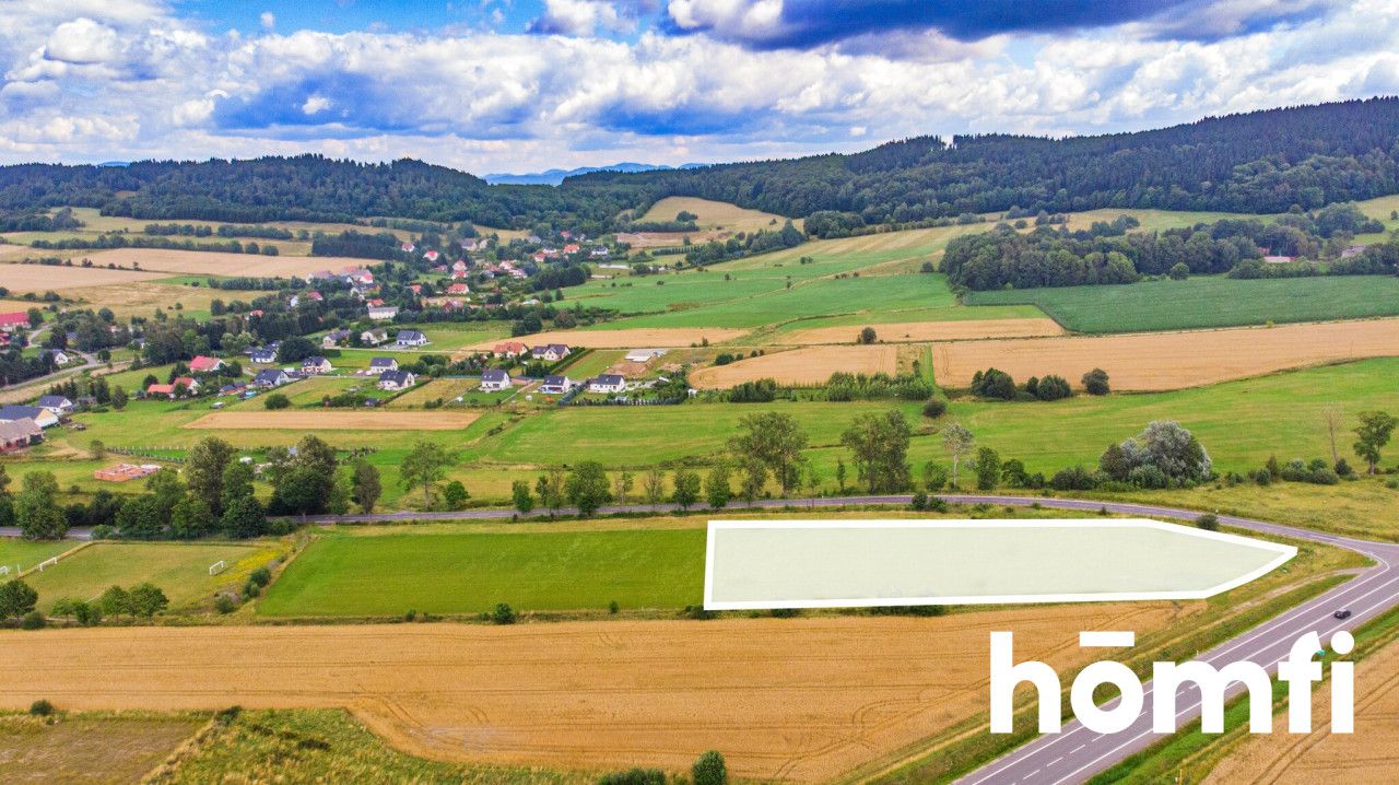 {Residential and Commercial Plot in Przedwojów – 0.9 ha - Plot - Sale - Kamiennogórski, Kamienna Góra / Przedwojów