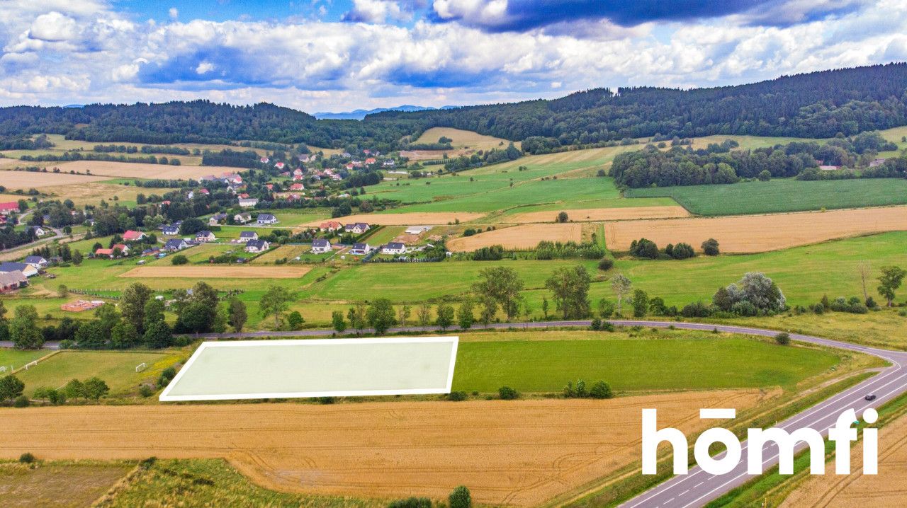 {Residential and Commercial Plot in Przedwojów – 0.9 ha - Plot - Sale - Kamiennogórski, Kamienna Góra / Przedwojów