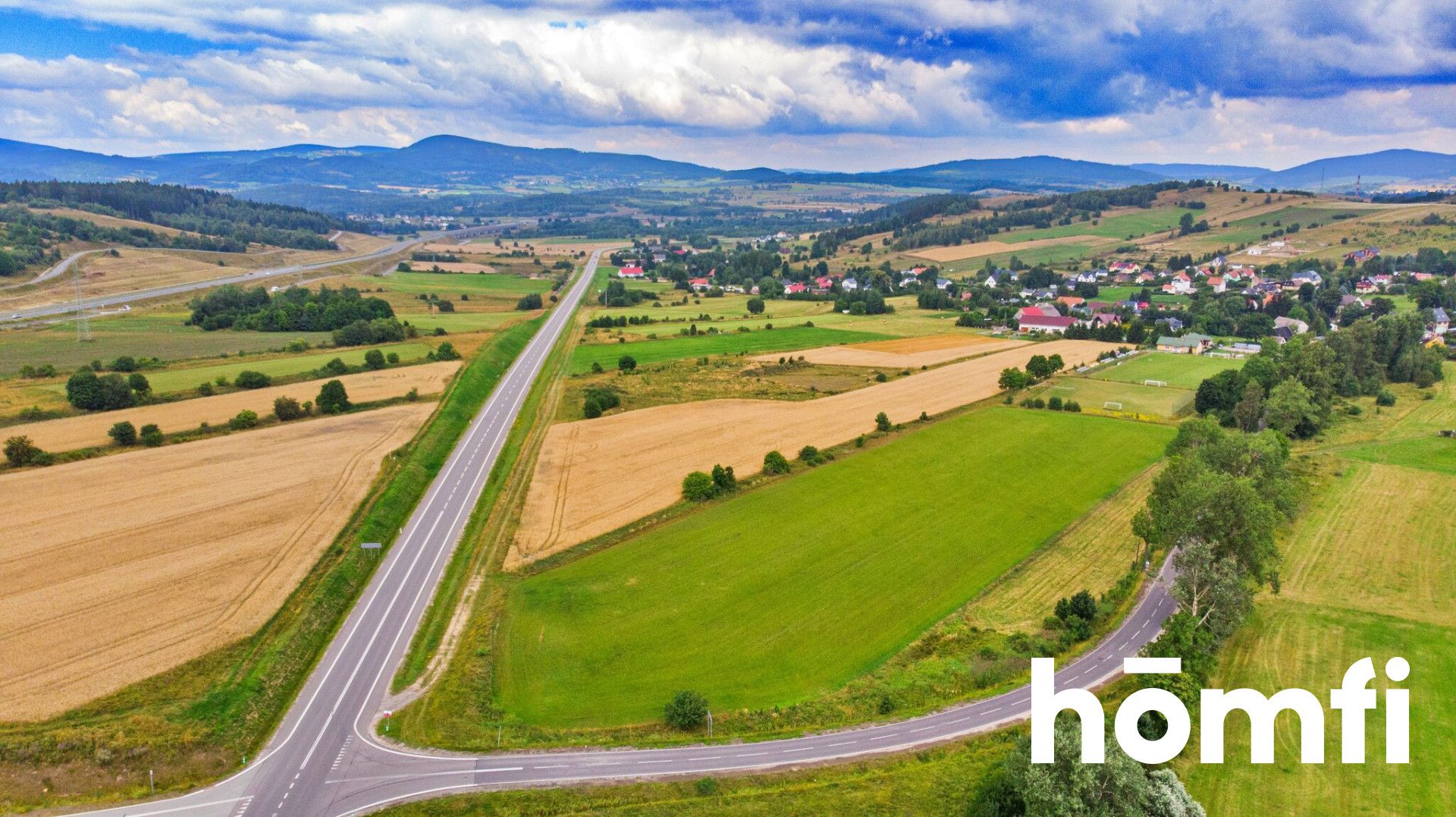 {Residential and Commercial Plot in Przedwojów – 0.9 ha - Plot - Sale - Kamiennogórski, Kamienna Góra / Przedwojów