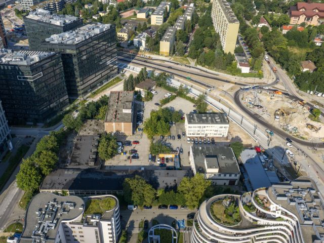 Działka usługowa 29 ar Dobrego Pasterza - Działka - Sprzedaż - Kraków, Śródmieście / Prądnik Czerwony