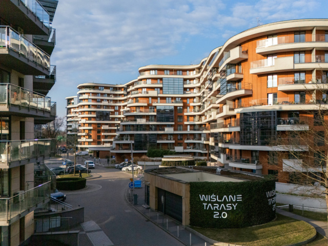 Chic and elegant 2-room apartment at modern investment Prestigious Wiślane Tarasy 2.0 | Grzegórzki district - Apartment - Rent - Kraków, Śródmieście / Grzegórzki