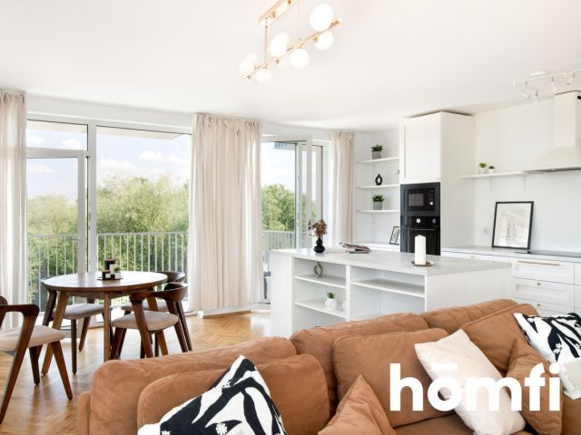Panoramic windows and views of the treetops | Ruczaj district - Apartment - Sale - Kraków, Ruczaj