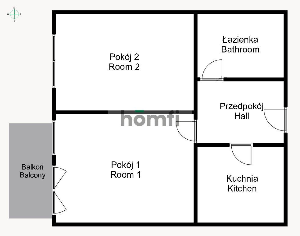 2 separate rooms I garage I balcony I - Apartment - Rent - Wrocław, Krzyki / Wojszyce