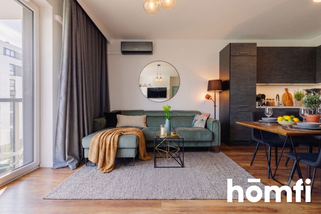 Sunny, Air-Conditioned 2 Rooms with a view on the Park, Mokka Mokotów (46m2) - Квартира - Продаж - Warszawa, Mokotów