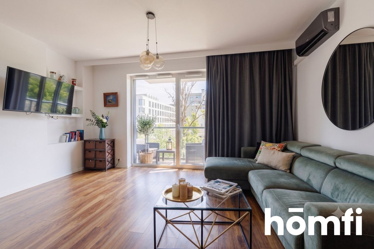 Sunny, Air-Conditioned 2 Rooms with a view on the Park, Mokka Mokotów (46m2) - Квартира - Продаж - Warszawa, Mokotów