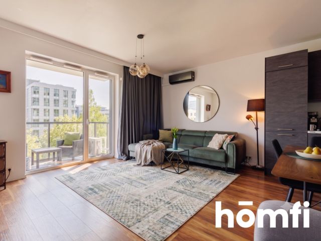 Sunny, Air-Conditioned 2 Rooms with a view on the Park, Mokka Mokotów (46m2) - Apartment - Sale - Warszawa, Mokotów