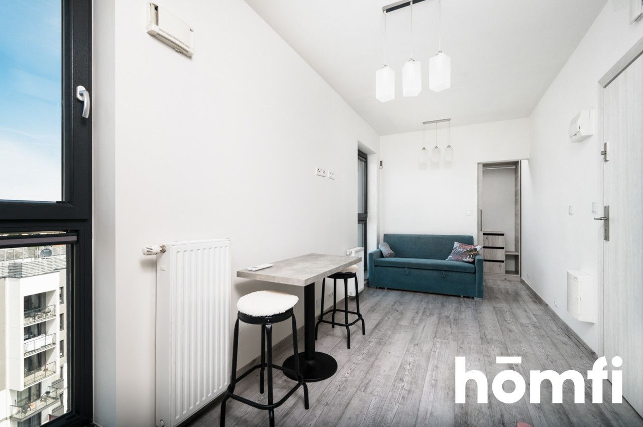 AIR CONDITIONED STUDIO APARTMENT WITH A VIEW ON THE KRAKOW SKYLINE ┃ UL. MOGILSKA 120B ┃ CITY CENTER - Квартира - Оренда - Kraków, Śródmieście