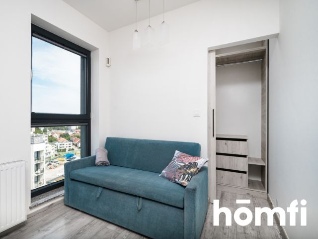 AIR CONDITIONED STUDIO APARTMENT WITH A VIEW ON THE KRAKOW SKYLINE ┃ UL. MOGILSKA 120B ┃ CITY CENTER - Квартира - Оренда - Kraków, Śródmieście