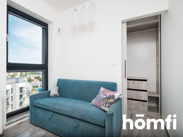 AIR CONDITIONED STUDIO APARTMENT WITH A VIEW ON THE KRAKOW SKYLINE ┃ UL. MOGILSKA 120B ┃ CITY CENTER - Квартира - Оренда - Kraków, Śródmieście