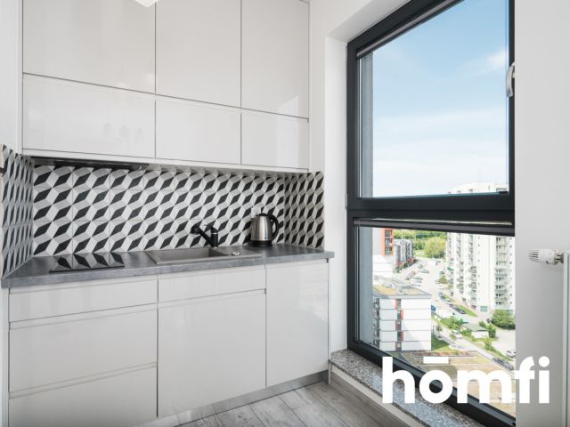 AIR CONDITIONED STUDIO APARTMENT WITH A VIEW ON THE KRAKOW SKYLINE ┃ UL. MOGILSKA 120B ┃ CITY CENTER - Квартира - Оренда - Kraków, Śródmieście