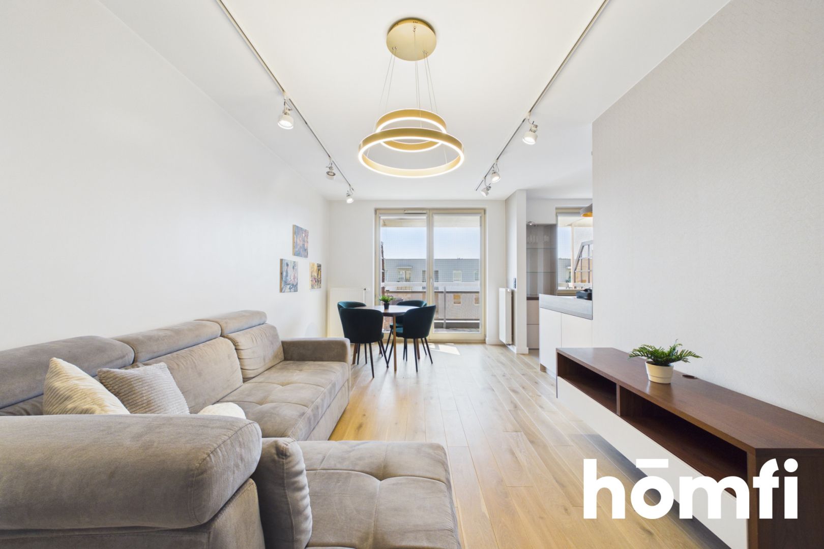 FOR RENT!Spacious, 3-room apartment (76 m²) with a large terrace and garage – Bajeczna St., Kraków - Apartment - Rent - Kraków, Śródmieście / Dąbie