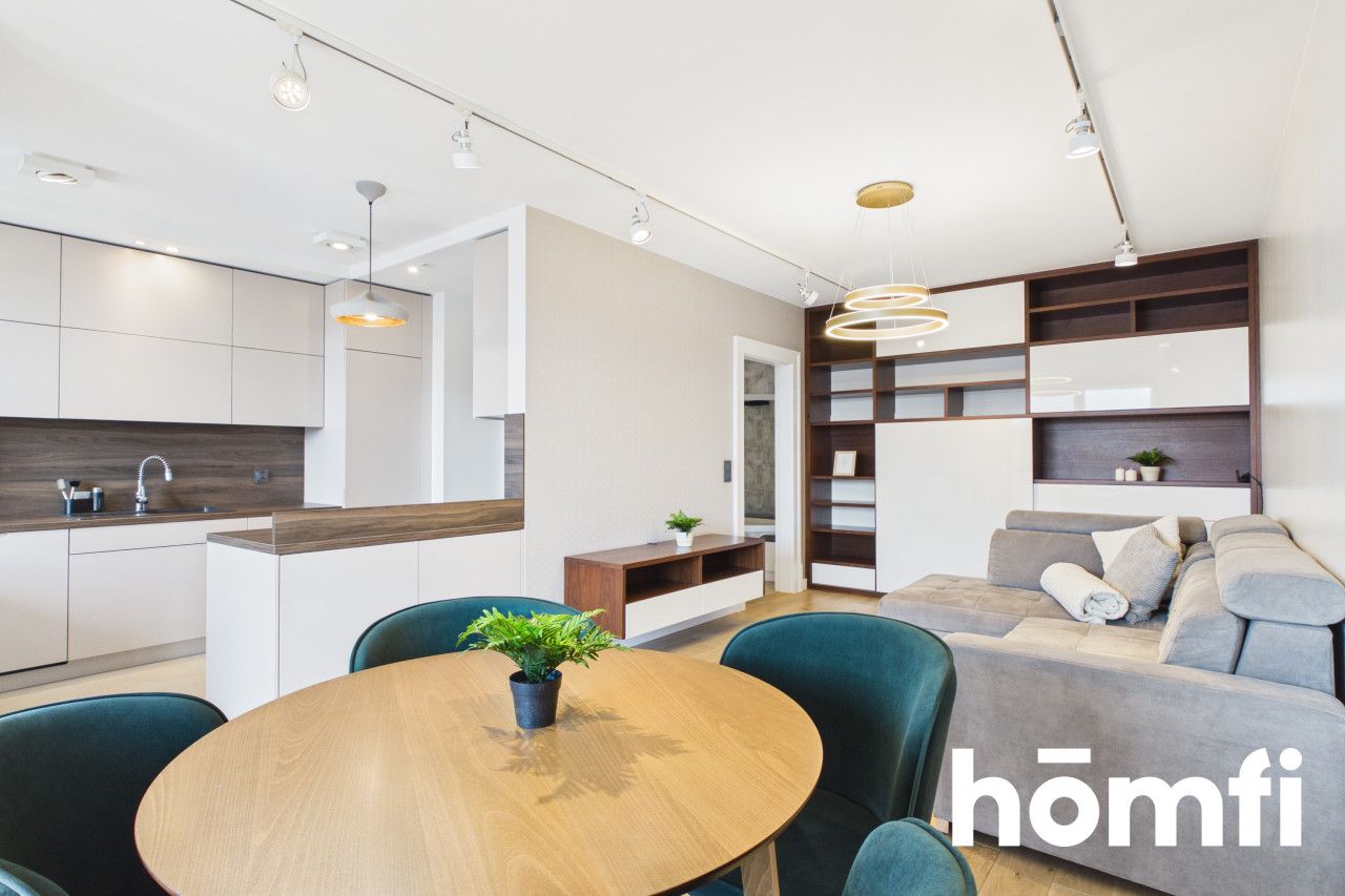 FOR RENT!Spacious, 3-room apartment (76 m²) with a large terrace and garage – Bajeczna St., Kraków - Apartment - Rent - Kraków, Śródmieście / Dąbie