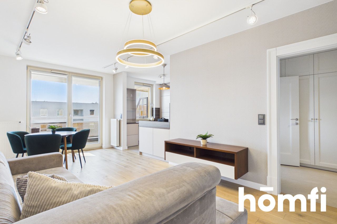 FOR RENT!Spacious, 3-room apartment (76 m²) with a large terrace and garage – Bajeczna St., Kraków - Apartment - Rent - Kraków, Śródmieście / Dąbie