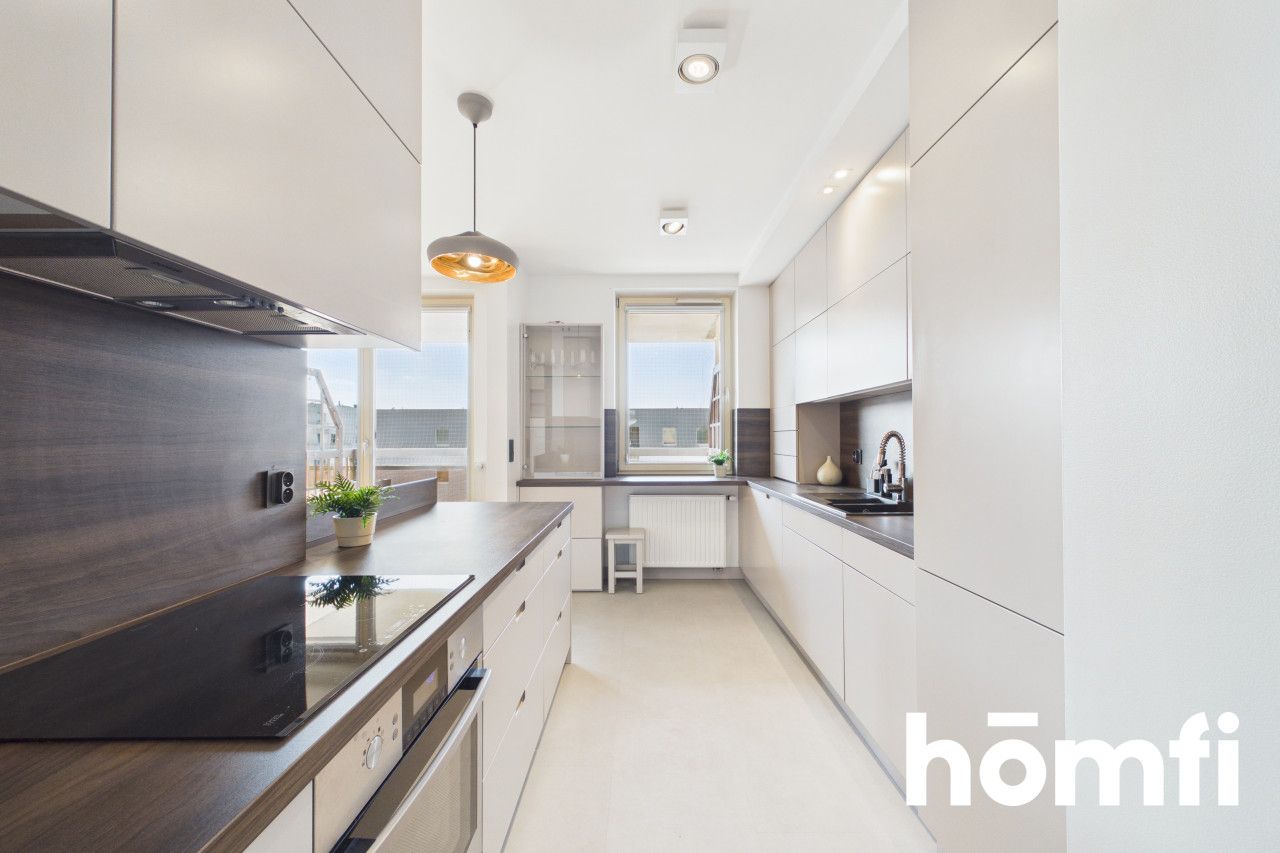 FOR RENT!Spacious, 3-room apartment (76 m²) with a large terrace and garage – Bajeczna St., Kraków - Apartment - Rent - Kraków, Śródmieście / Dąbie