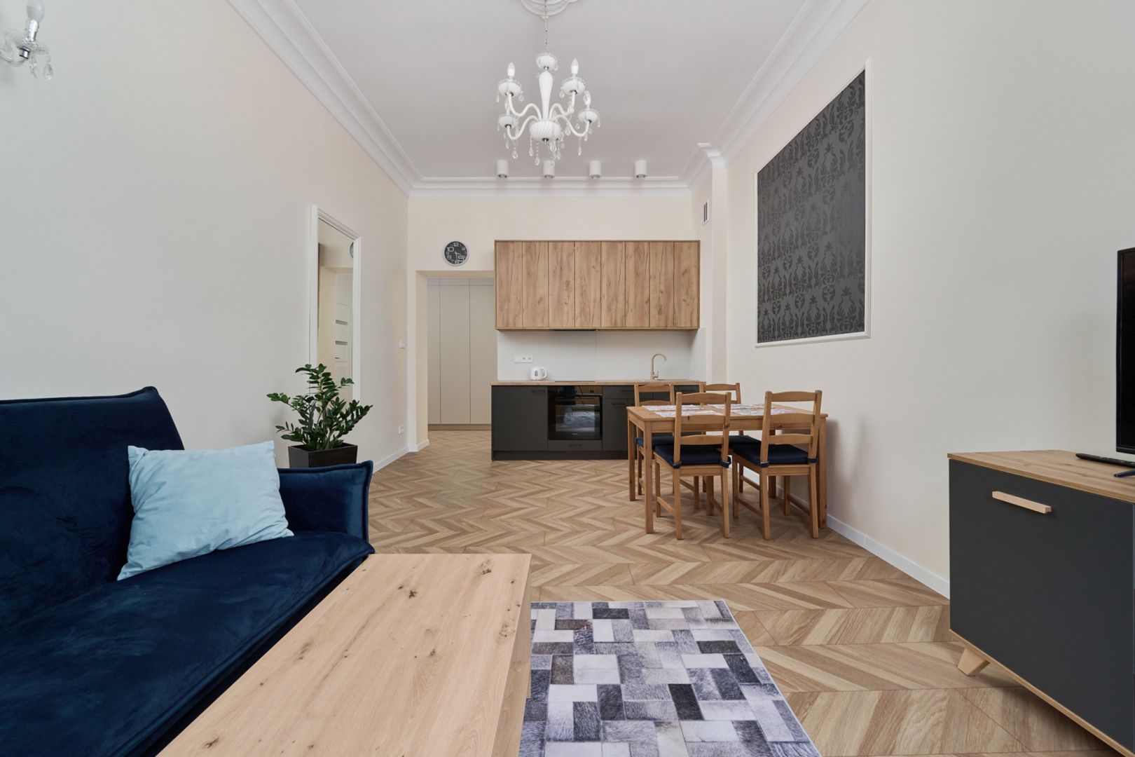 Kawalerka 30m2 z balkonem i piwnicą - HUBY - Mieszkanie - Wynajem - Wrocław, Krzyki / Południe