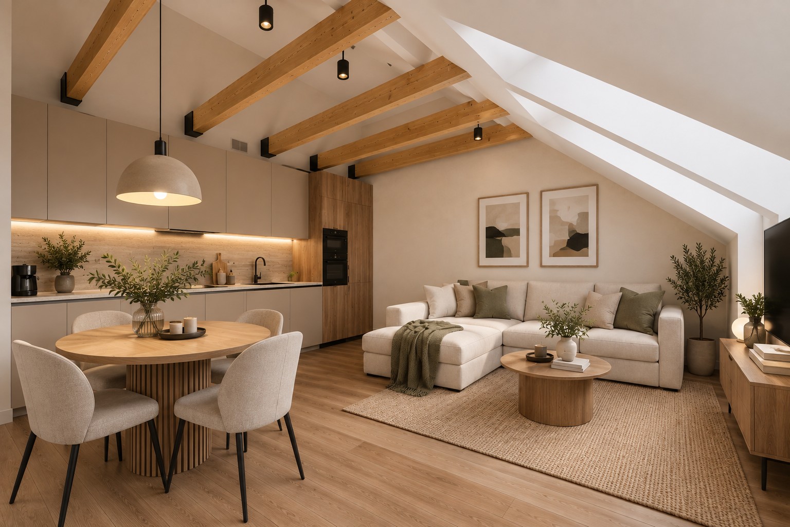 New 4-room | 99 m² + 47 m² attic | large garden | parking space | 12 km from Krakow - Apartment - Sale - Krakowski, Czernichów / Rybna