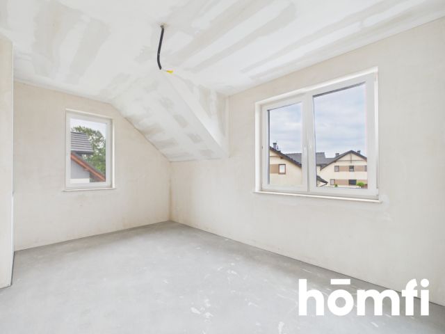 Nowe 4-pok. | 99 m² + 47 m² poddasza | duży ogródek | miejsce parkingowe | 12 km od Krakowa - Mieszkanie - Sprzedaż - Krakowski, Czernichów / Rybna