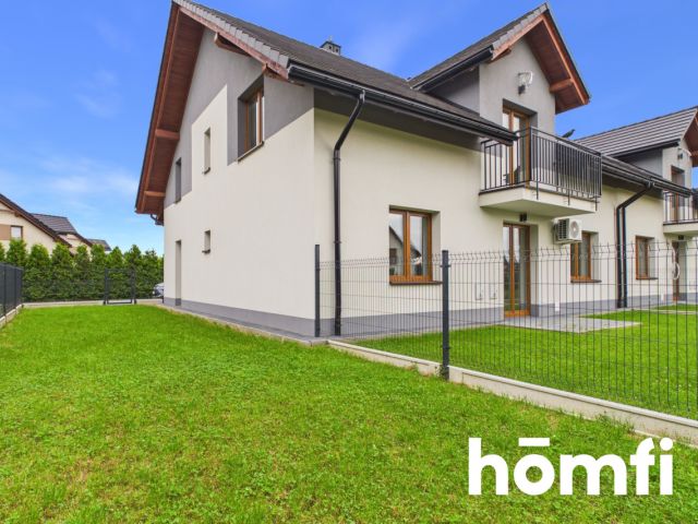 Nowe 4-pok. | 99 m² + 47 m² poddasza | duży ogródek | miejsce parkingowe | 12 km od Krakowa - Mieszkanie - Sprzedaż - Krakowski, Czernichów / Rybna