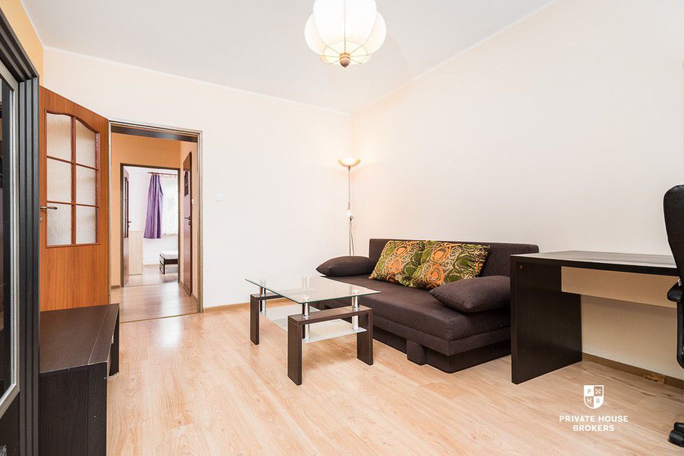 Comfortable, fully furnished two rooms apartment with a balcony - Apartment - Rent - Kraków, Nowa Huta / Oświecenia