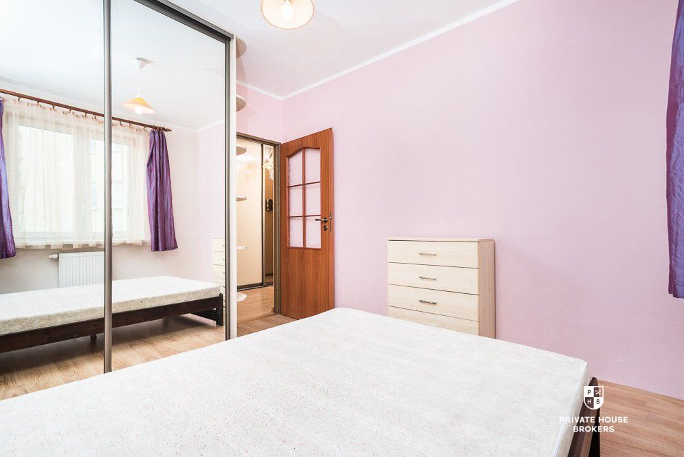 Comfortable, fully furnished two rooms apartment with a balcony - Apartment - Rent - Kraków, Nowa Huta / Oświecenia