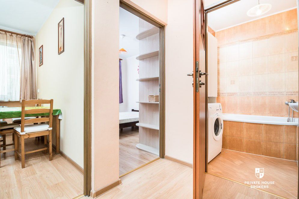Comfortable, fully furnished two rooms apartment with a balcony - Apartment - Rent - Kraków, Nowa Huta / Oświecenia