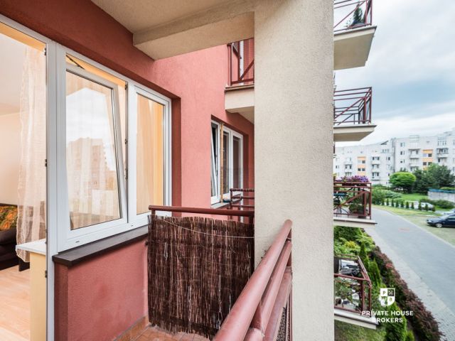 Comfortable, fully furnished two rooms apartment with a balcony - Apartment - Rent - Kraków, Nowa Huta / Oświecenia