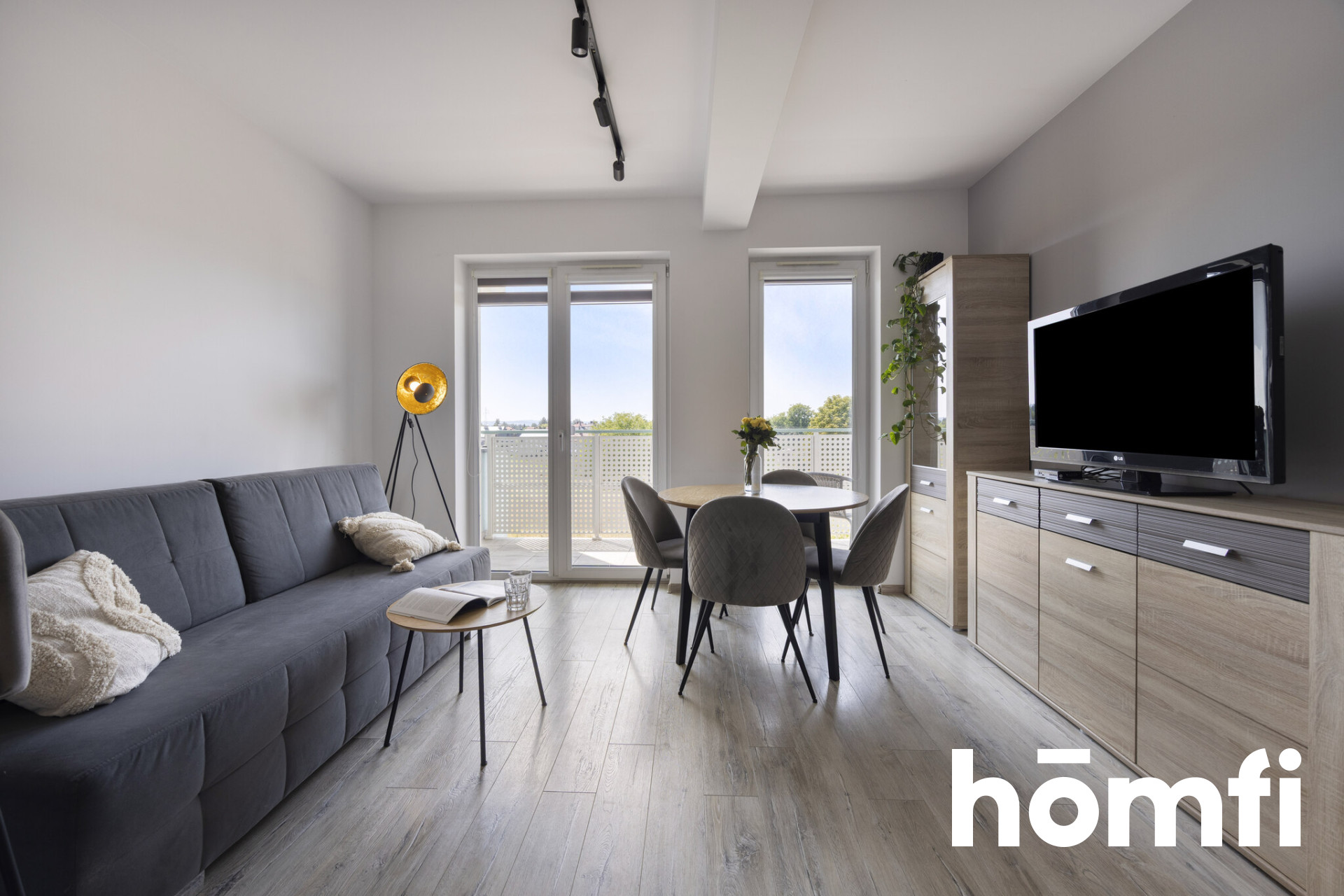 Monitored housing estate | balcony - Apartment - Rent - Rzeszów, Drabinianka