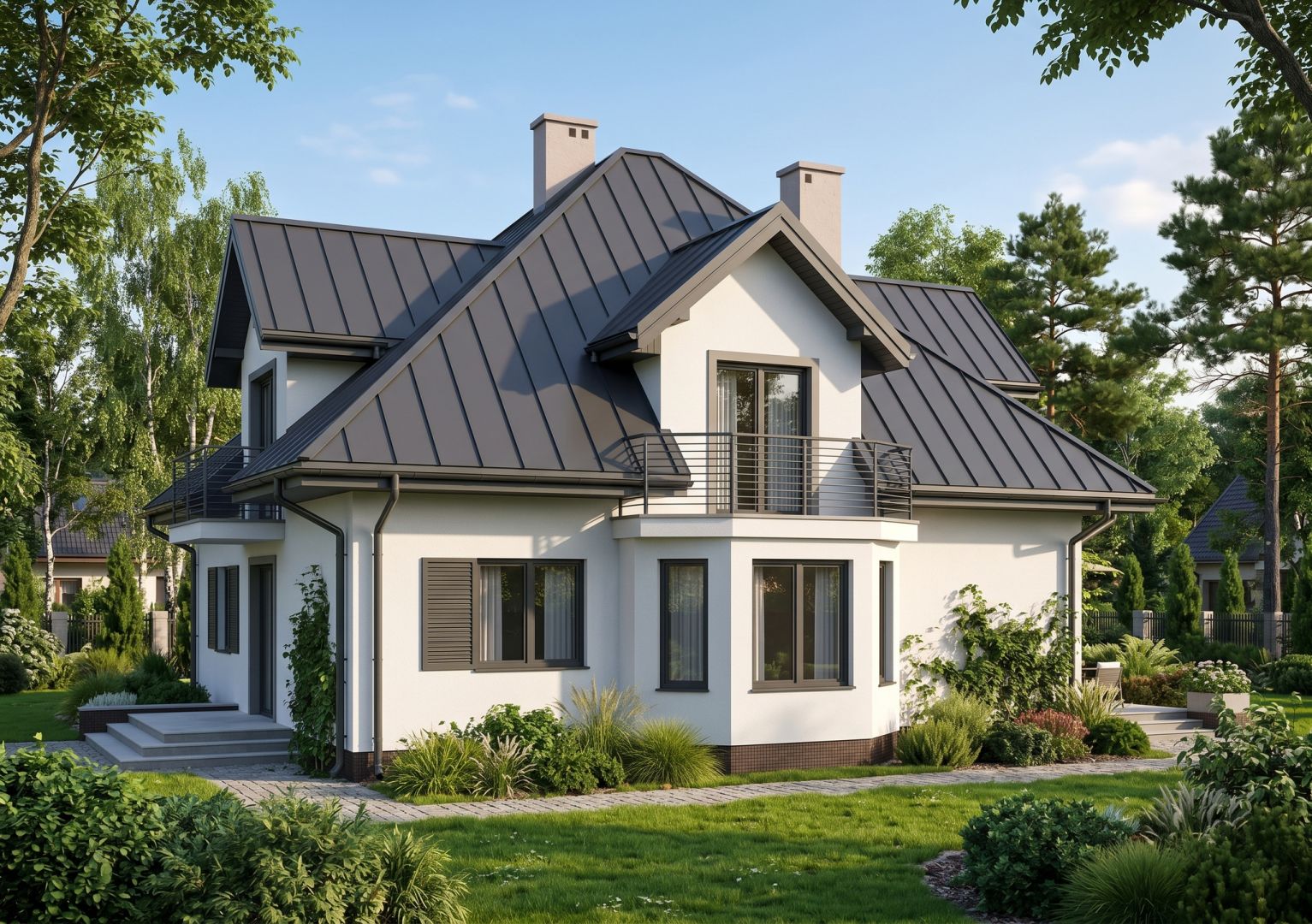 Quiet 4,375 m² plot in Kępa Oborska, between Wilanów and Konstancin-Jeziorna - Lot - Sale - Piaseczyński, Konstancin-Jeziorna / Kępa Oborska