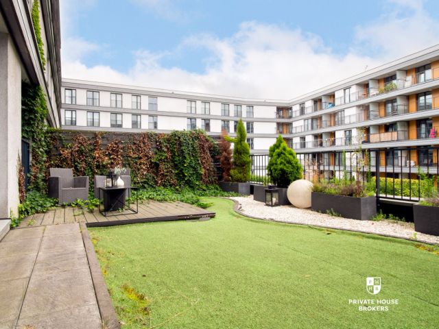 Modern Apartment with a 40 sqm Terrace | Masarska 8 | Grzegórzki - Apartment - Rent - Kraków, Śródmieście / Grzegórzki