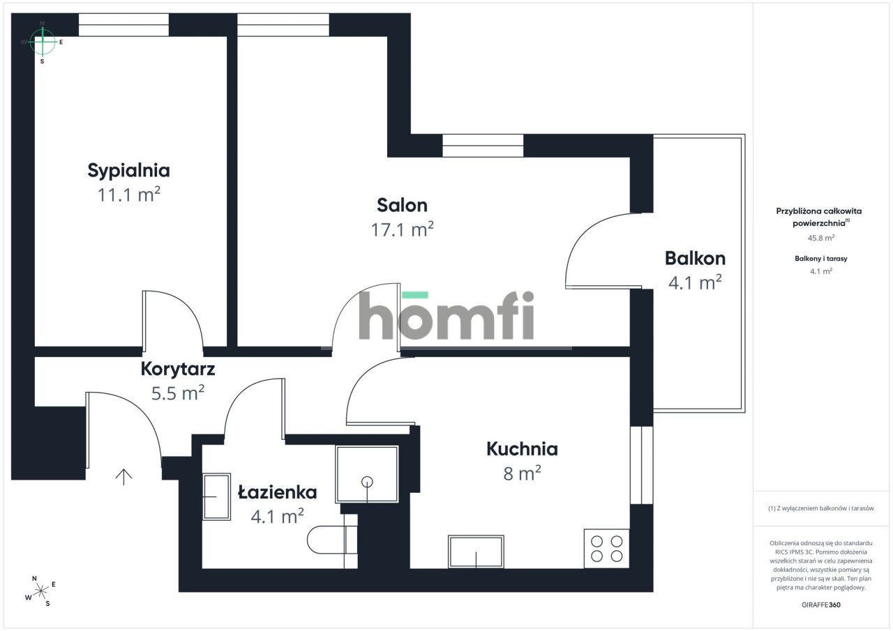 Spacious Apartment for Rent on Damrota Street - Apartment - Rent - Wrocław, Śródmieście / Ołbin