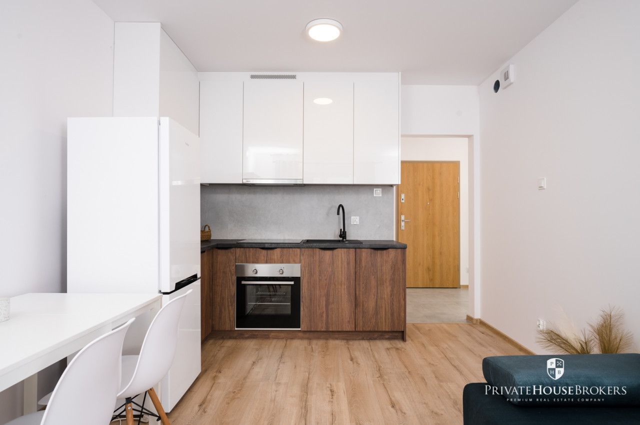 Modern 2 room apartment right next to the Bagry reservoir, Płaszów, 2024 development - Apartment - Rent - Kraków, Podgórze / Płaszów