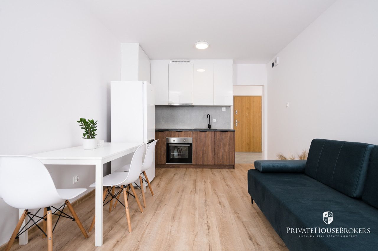 Modern 2 room apartment right next to the Bagry reservoir, Płaszów, 2024 development - Apartment - Rent - Kraków, Podgórze / Płaszów