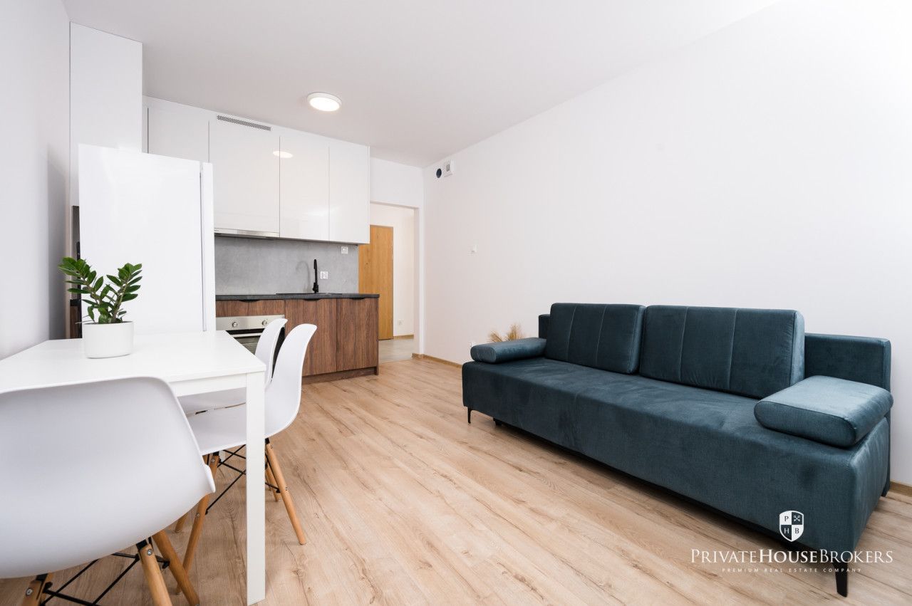 Modern 2 room apartment right next to the Bagry reservoir, Płaszów, 2024 development - Apartment - Rent - Kraków, Podgórze / Płaszów
