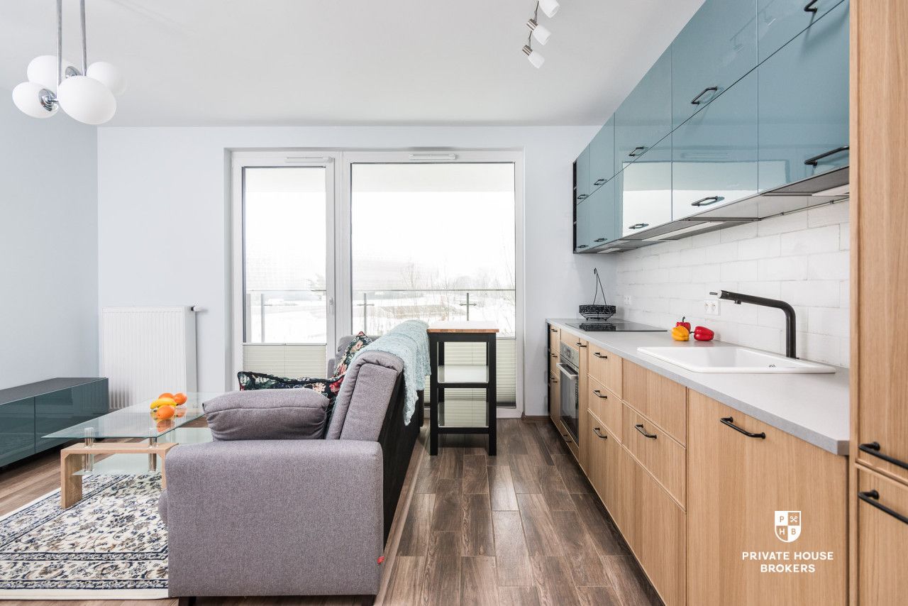 Modern and bright apartment on Lema | Grzegórzki / Dąbie | Tauron Arena | Lotników Park - Apartment - Rent - Kraków, Śródmieście / Grzegórzki