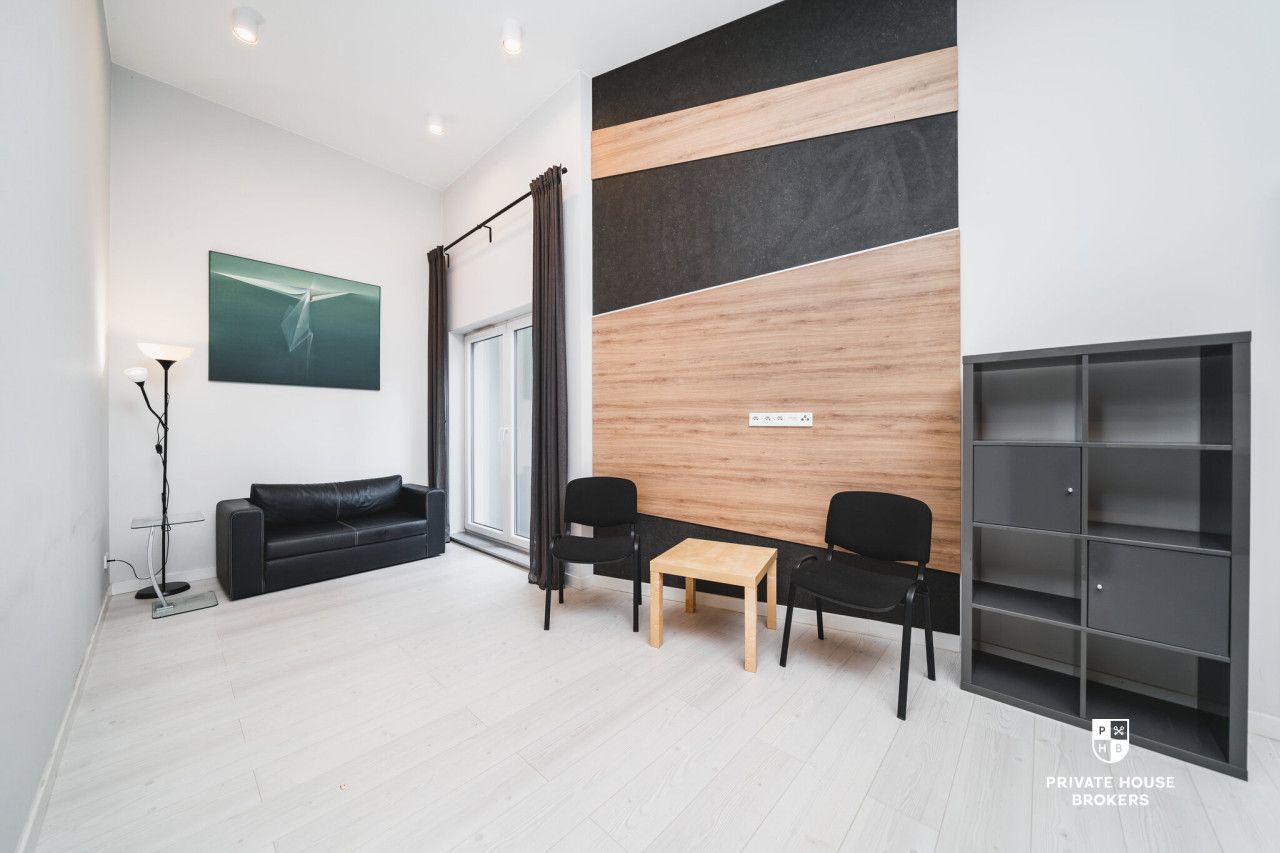 Unique apartment with garden and mezzaine in the heart of Zabłocie district | parking place in garage - Apartment - Sale - Kraków, Zabłocie