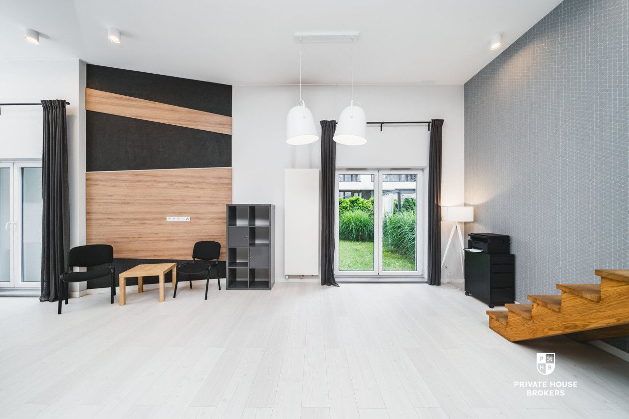 Unique apartment with garden and mezzaine in the heart of Zabłocie district | parking place in garage - Apartment - Sale - Kraków, Zabłocie