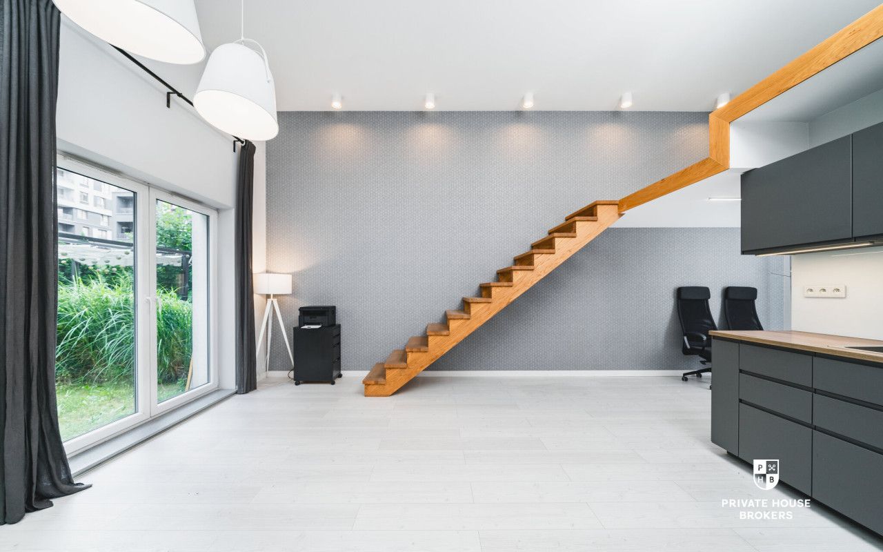 Unique apartment with garden and mezzaine in the heart of Zabłocie district | parking place in garage - Apartment - Sale - Kraków, Zabłocie