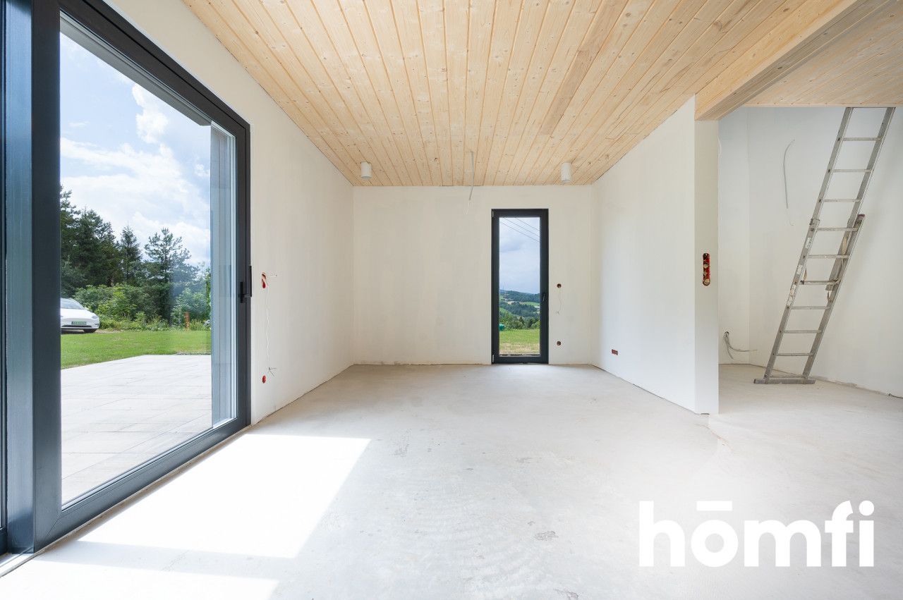 Nowoczesny dom 100 m² Pompa ciepła, fotowoltaika, klimatyzacja - Dom - Sprzedaż - Nowosądecki, Grybów / Gródek