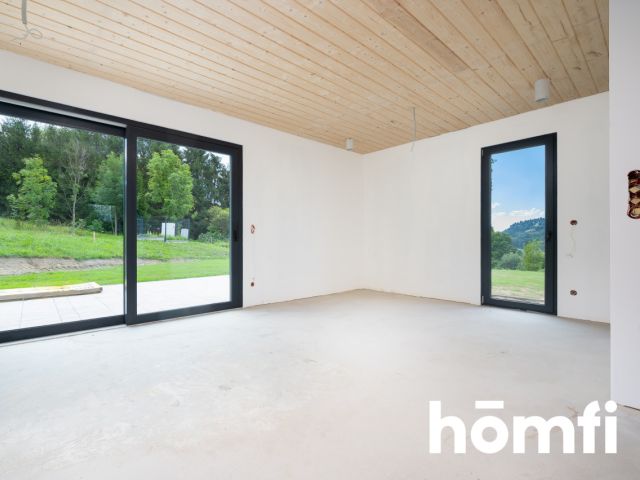 Nowoczesny dom 100 m² Pompa ciepła, fotowoltaika, klimatyzacja - Dom - Sprzedaż - Nowosądecki, Grybów / Gródek